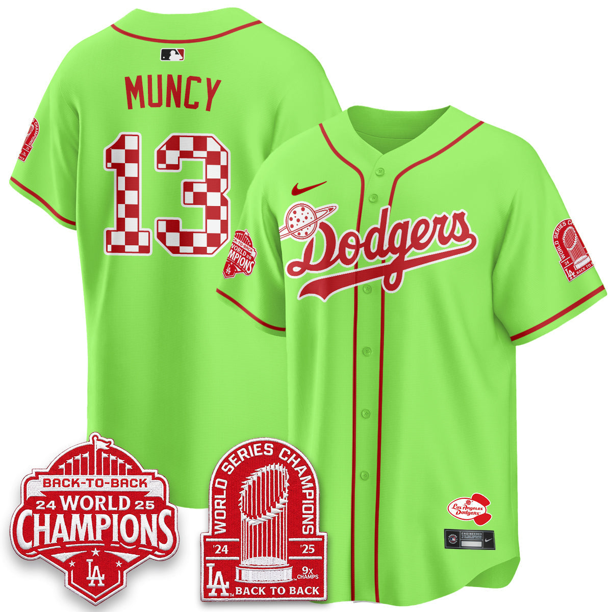 Los Angeles Dodgers 2026 Pizza Planet Vapor Limited Jersey - Stitched-Cuztomshoes