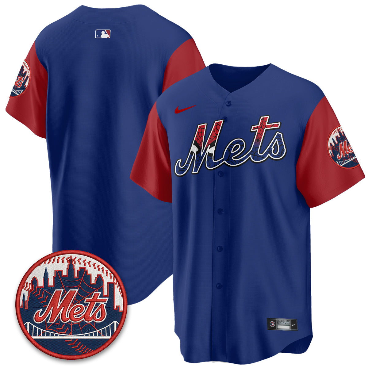 New York Mets x Web-Head Vapor Premier Limited Jersey - Stitched V2