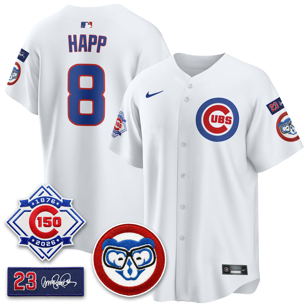 Chicago Cubs 150th Anniversary Holy Cow Vapor Premier Limited Jersey - Stitched