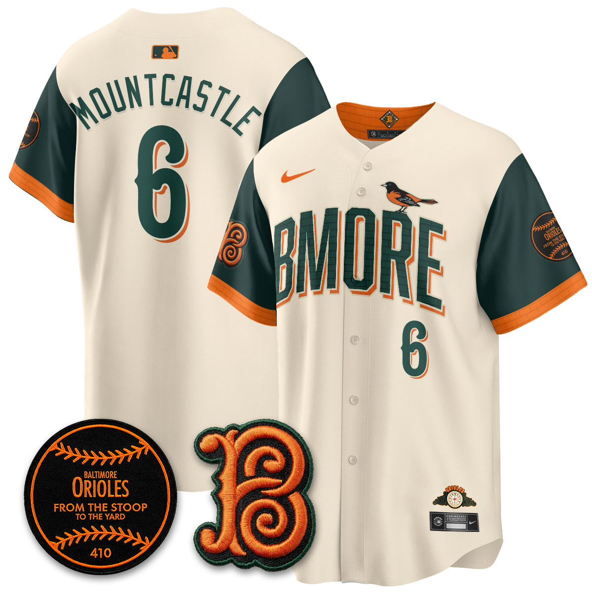 Baltimore Orioles 2026 City Connect Vapor Premier Limited Jersey - Stitched-Cuztomshoes