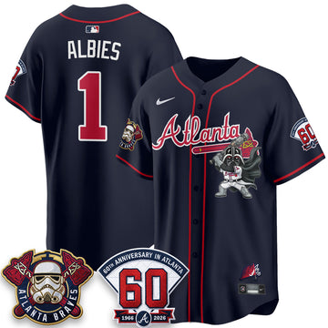 Atlanta Braves x SW Vapor Limited Jersey - Stitched