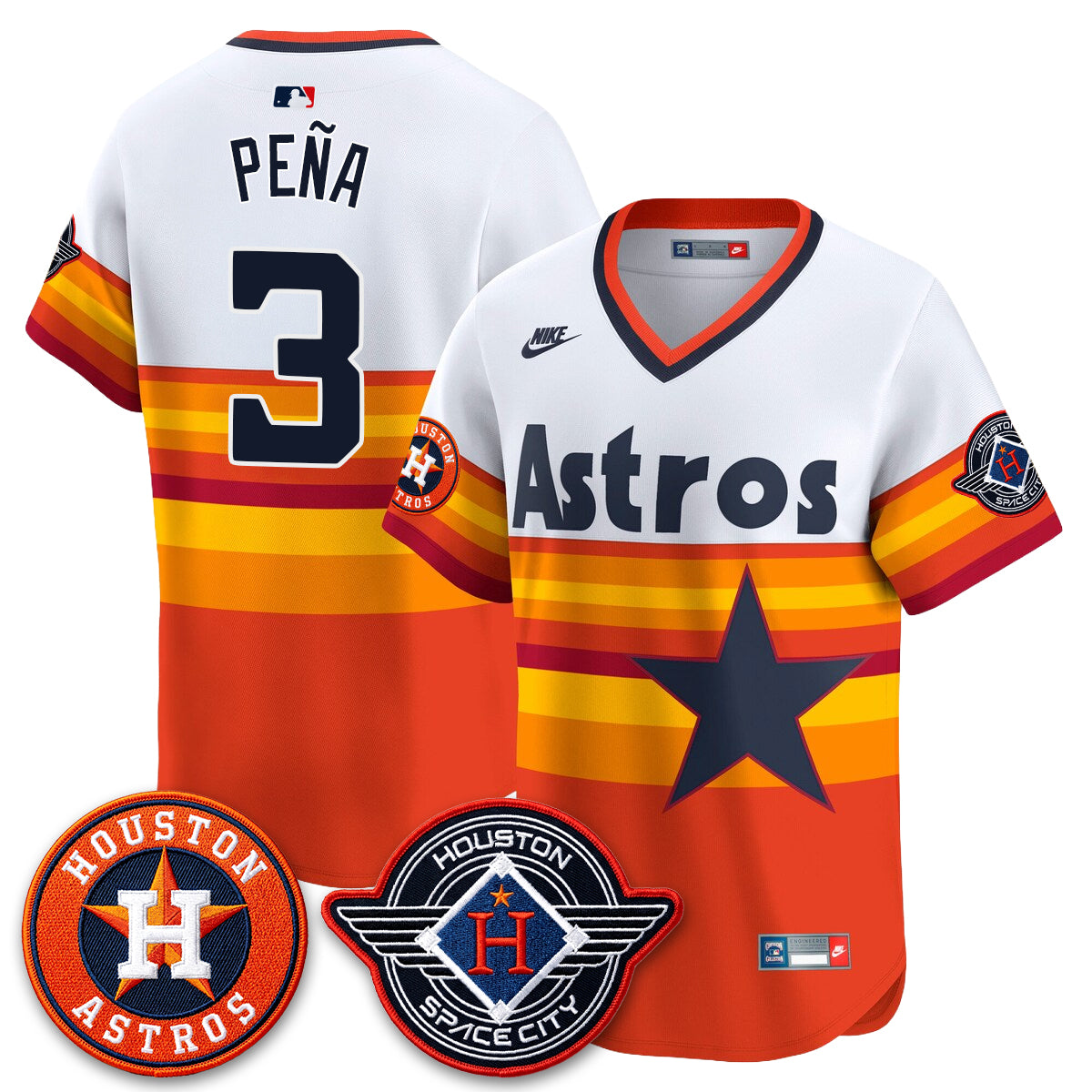Houston Astros 2026 Space City Vapor Limited Jersey - Stitched-Cuztomshoes