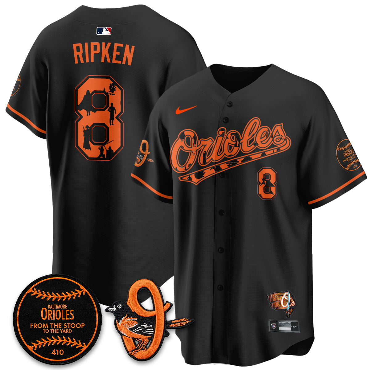 Baltimore Orioles x SW Vapor Premier Limited Jersey - Stitched