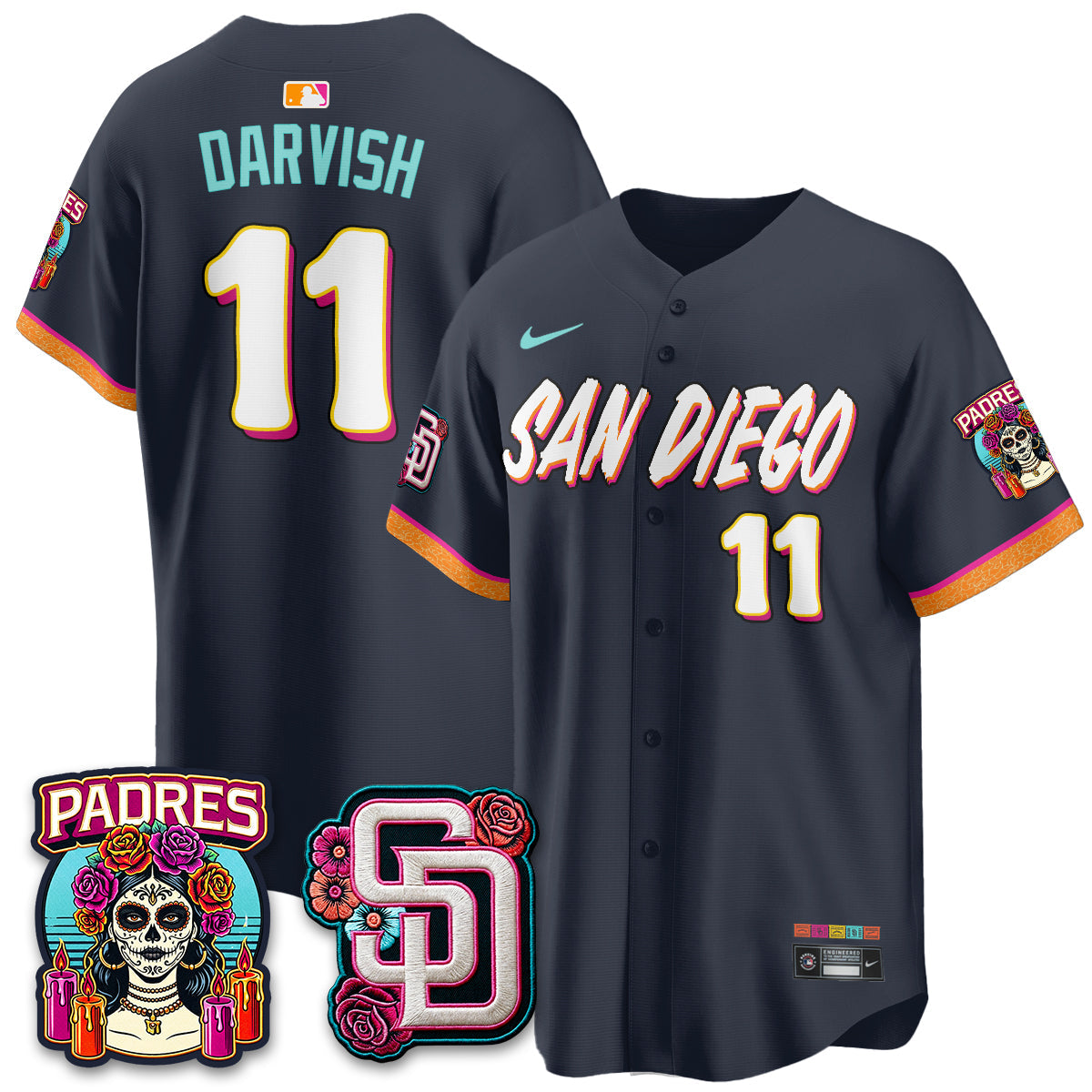 San Diego Padres 2026 City Connect Vapor Premier Limited Jersey - Stitched V2