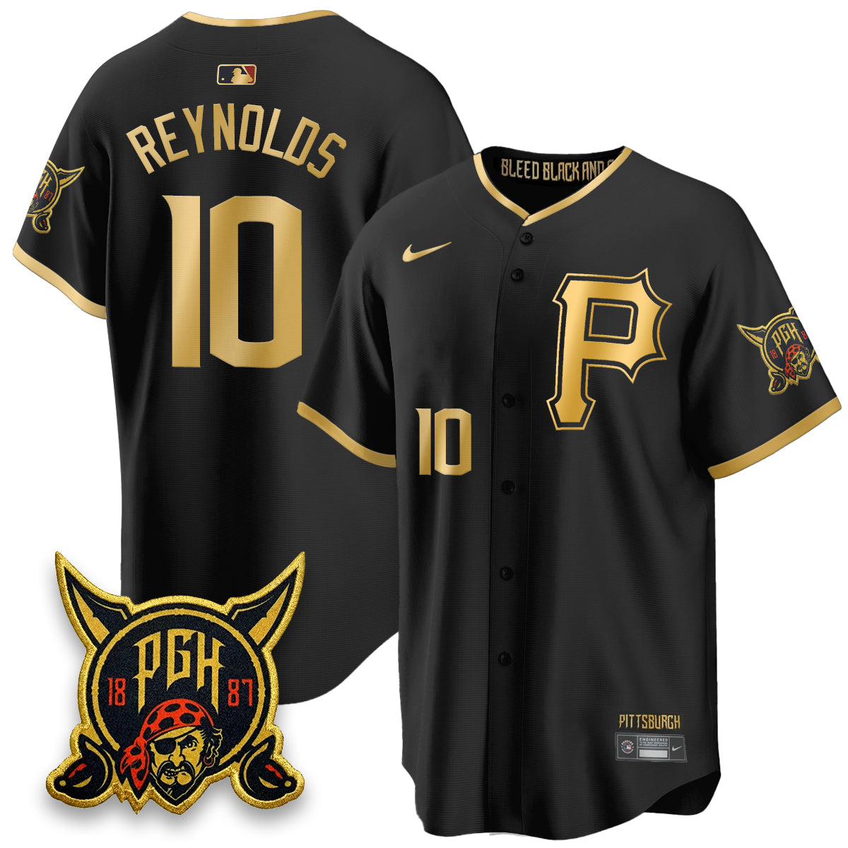 Pittsburgh Pirates 2026 City Connect Vapor Limited Jersey - Stitched