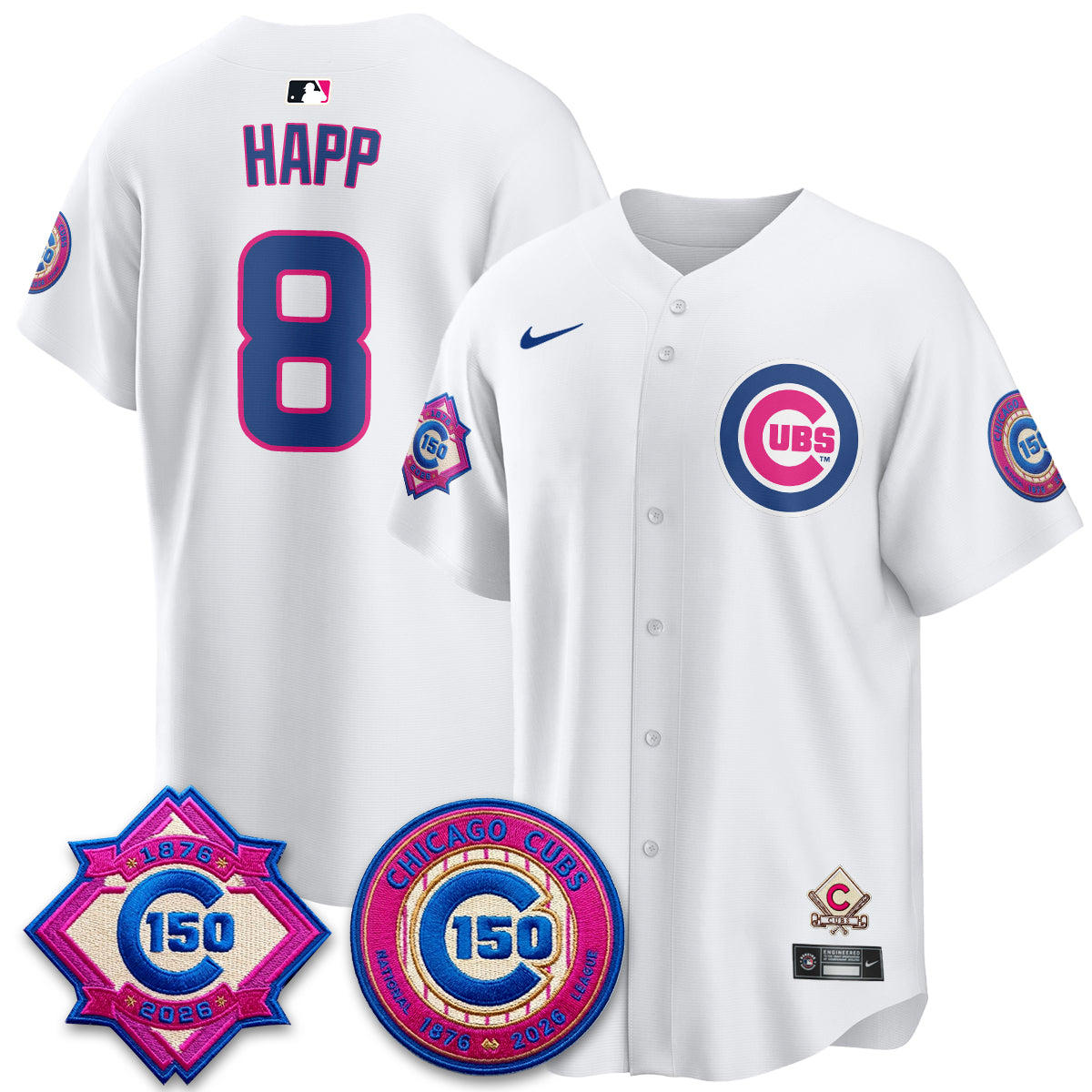 Chicago Cubs x "Graduation" Vapor Limited Jersey - Stitched