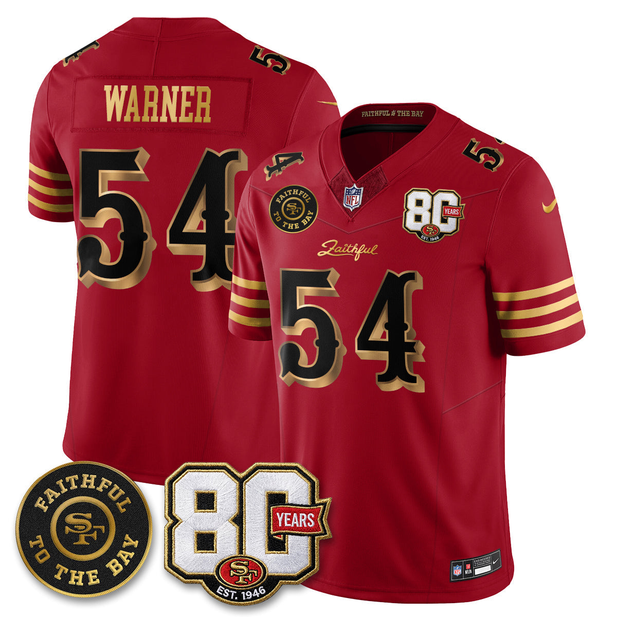 San Francisco Giants “Rivalries” Vapor Limited Jersey - Faithful To The Bay Patch - Stitched