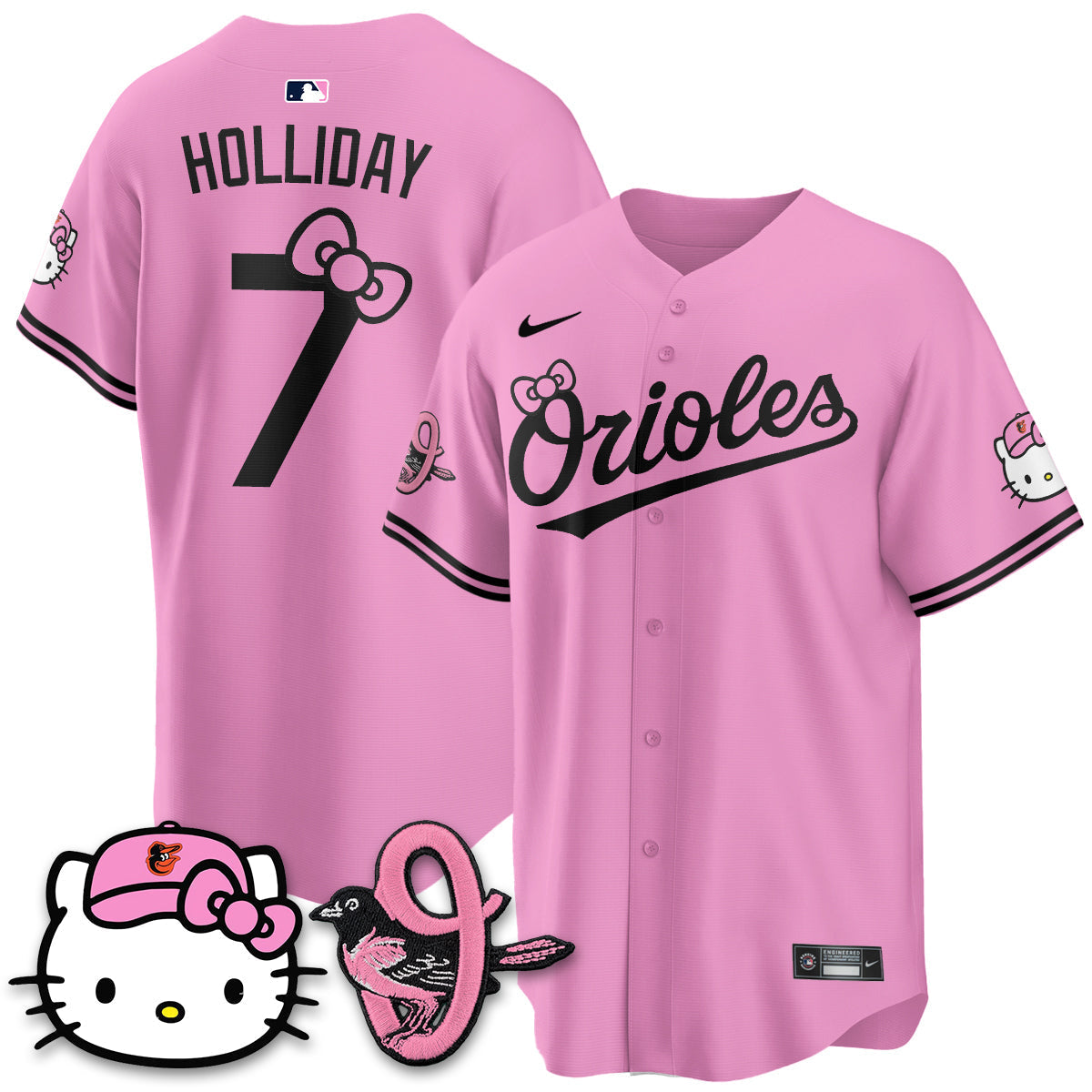 Baltimore Orioles x Meow KT Vapor Premier Limited Jersey - Stitched