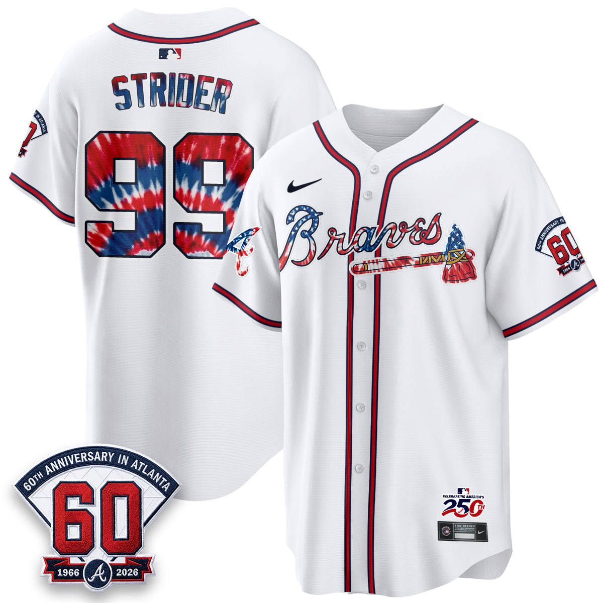 Atlanta Braves Americana 2026 Vapor Limited Jersey - Stitched