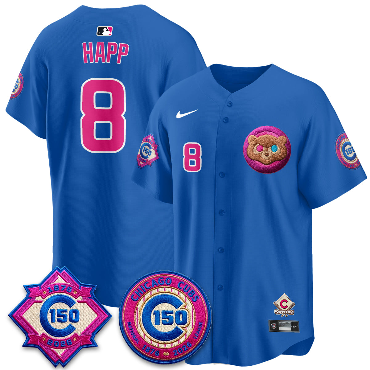 Chicago Cubs x "Graduation" Vapor Limited Jersey - Stitched