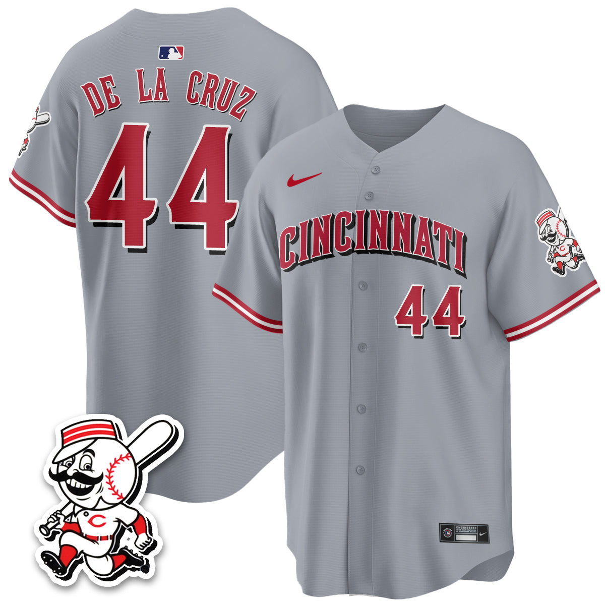Cincinnati Reds 2026 City Connect Limited Vapor Jersey - Stitched
