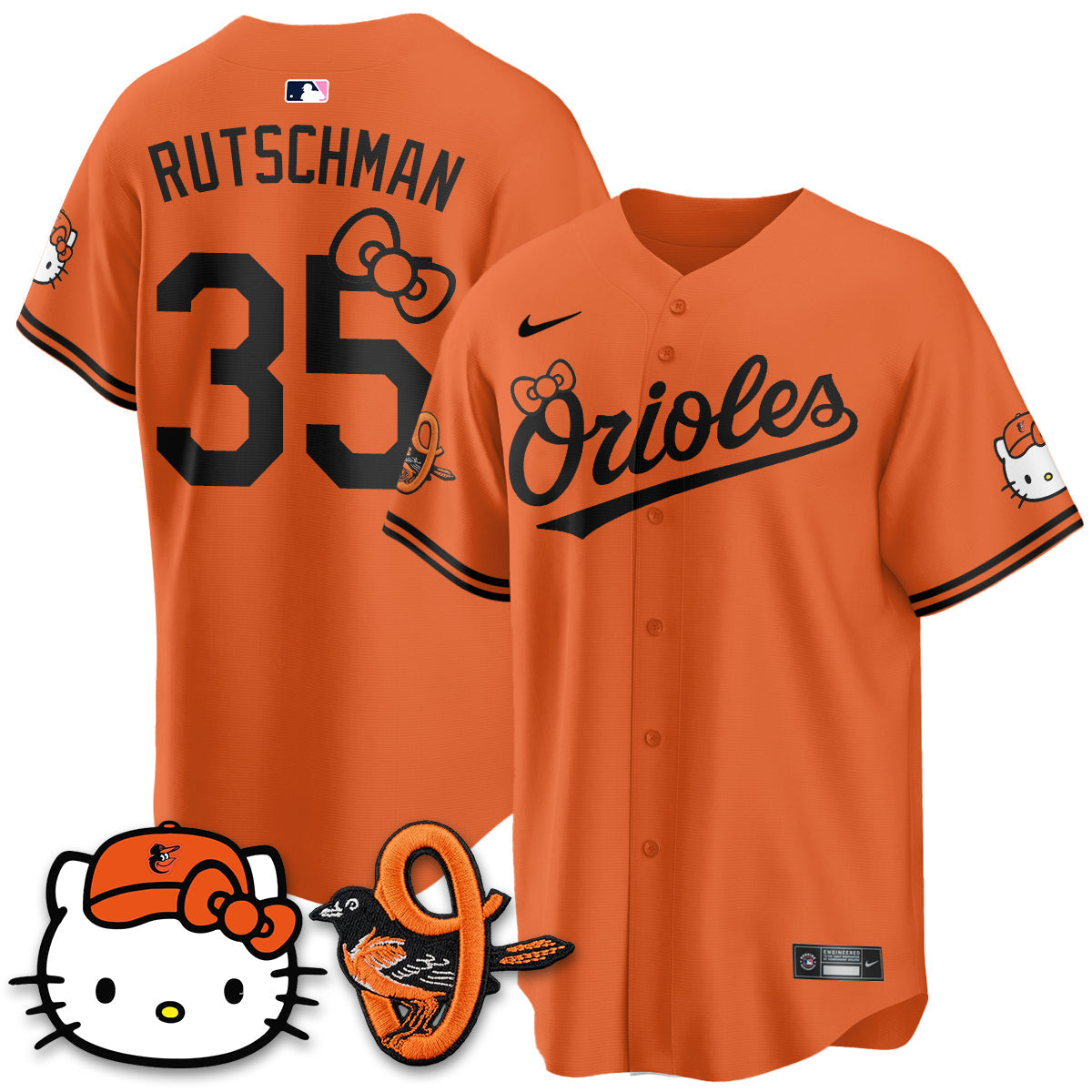 Baltimore Orioles x Meow KT Vapor Premier Limited Jersey - Stitched