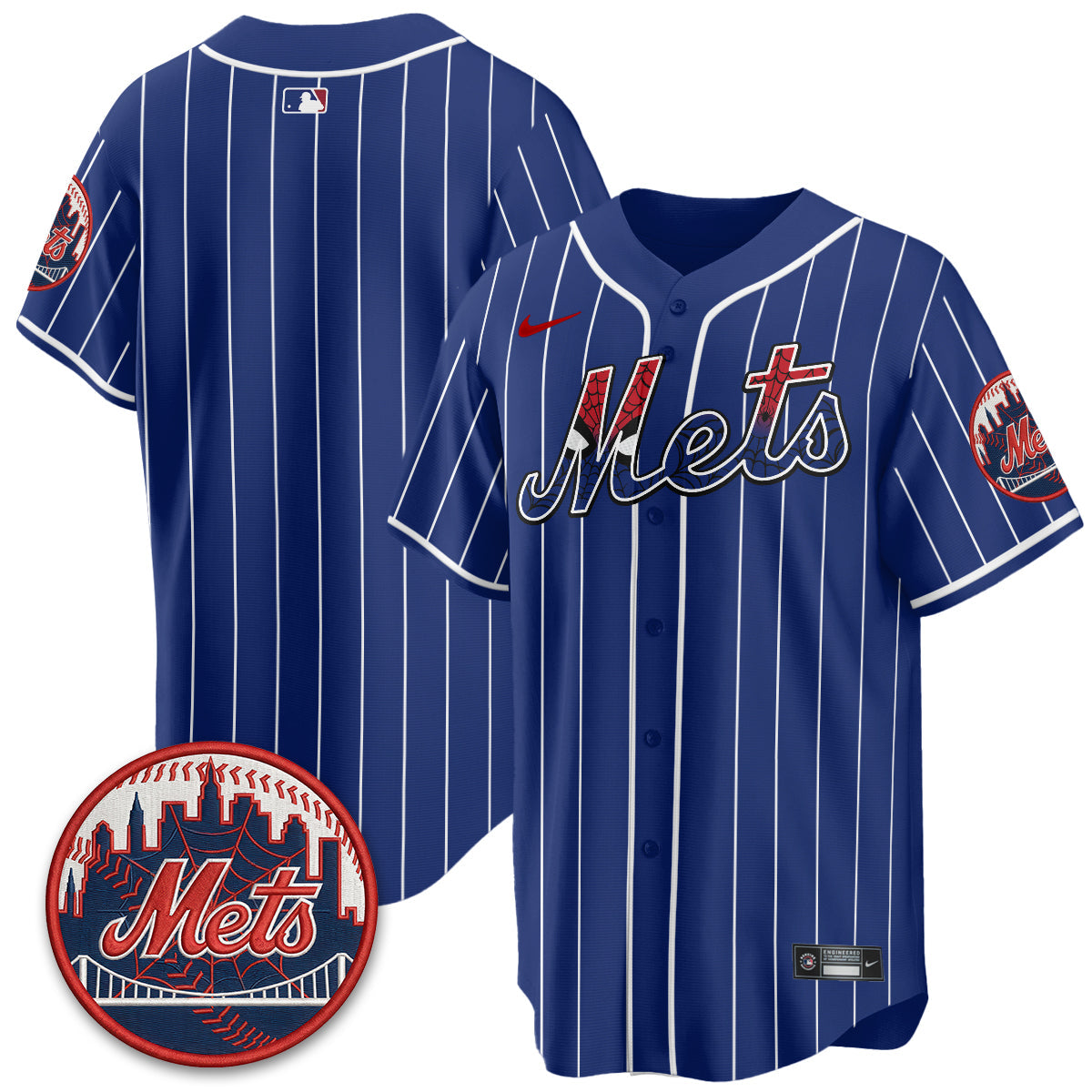 New York Mets x Web-Head Vapor Premier Limited Jersey - Stitched V2