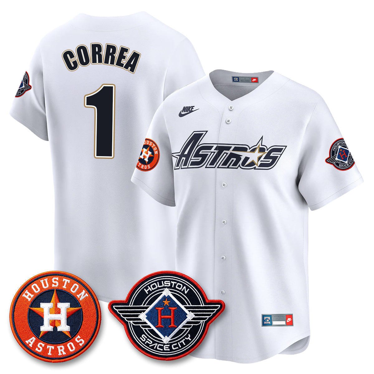 Houston Astros 2026 Space City Vapor Limited Jersey - Stitched-Cuztomshoes
