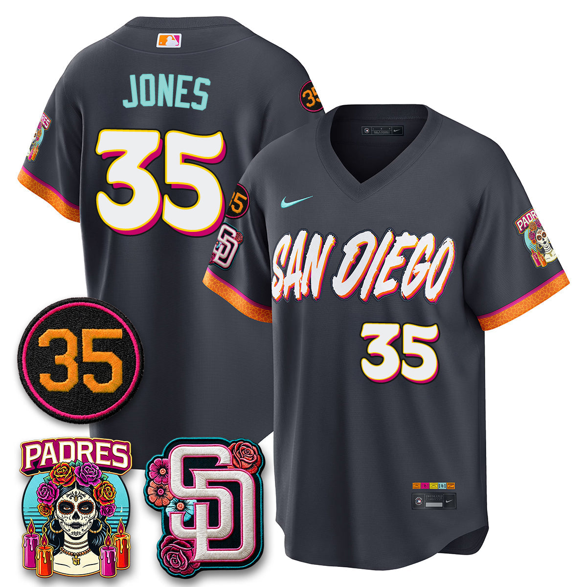 San Diego Padres 2026 City Connect Vapor Limited Jersey - Stitched V3