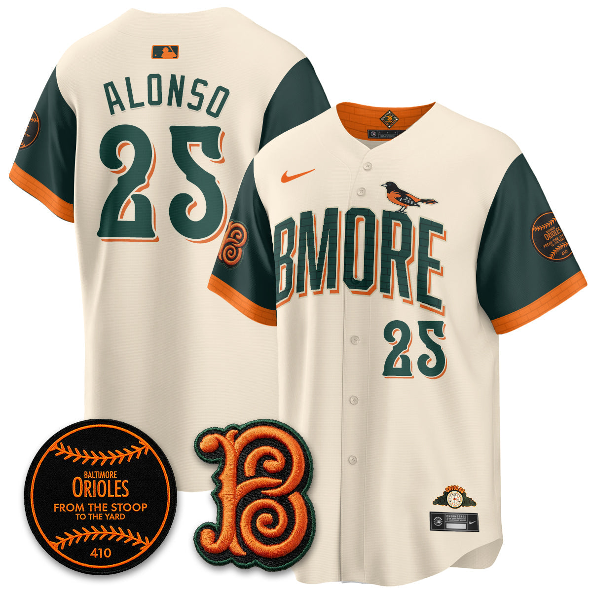 Baltimore Orioles 2026 City Connect Vapor Premier Limited Jersey - Stitched-Cuztomshoes