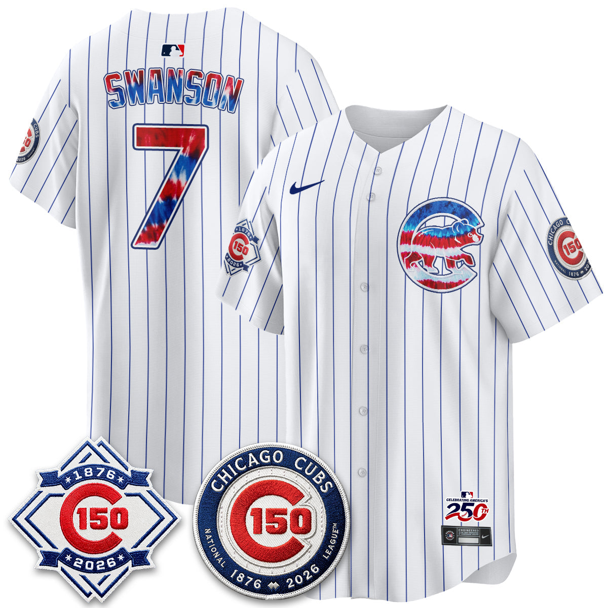 Chicago Cubs 2026 Americana Vapor Limited Jersey - Stitched