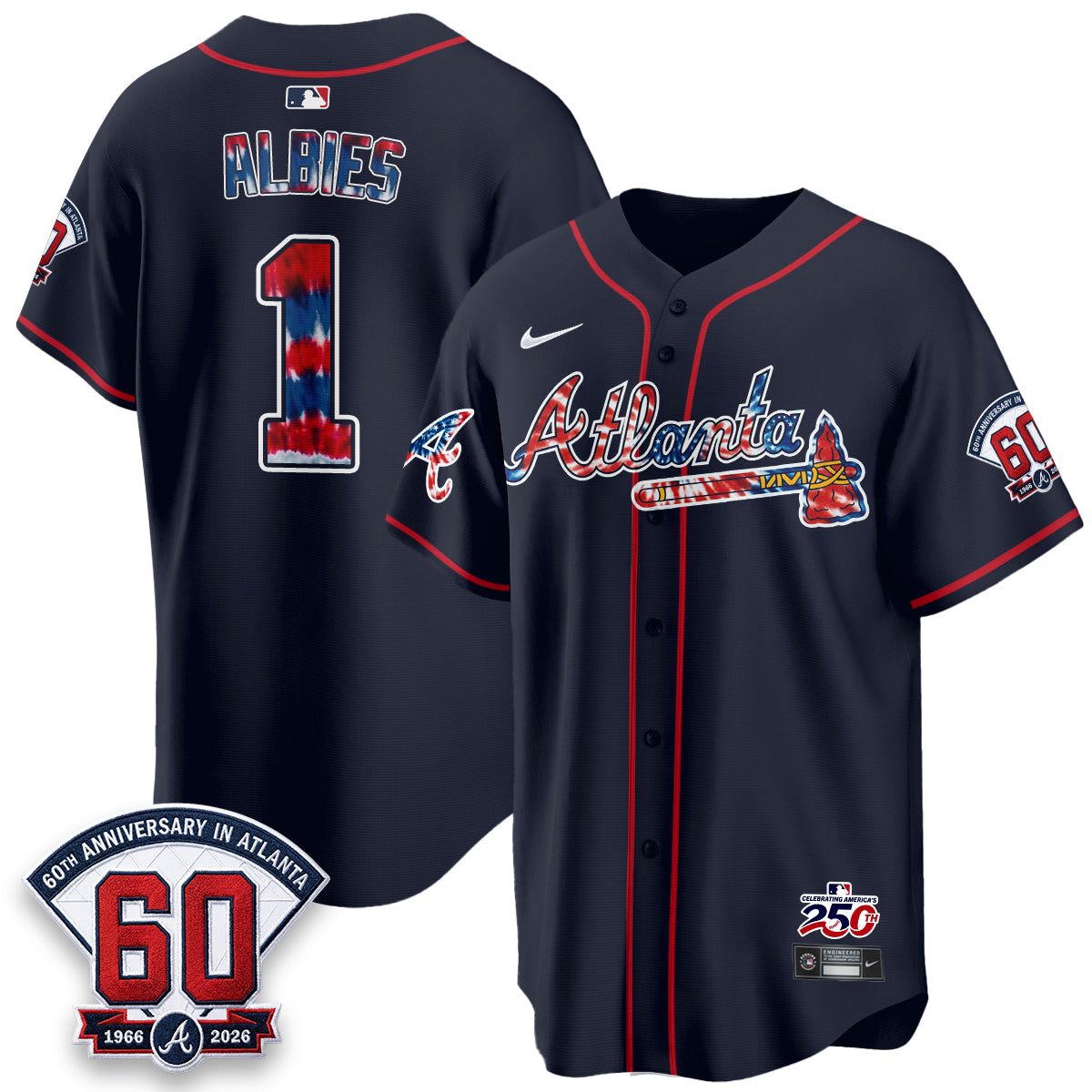 Atlanta Braves Americana 2026 Vapor Limited Jersey - Stitched