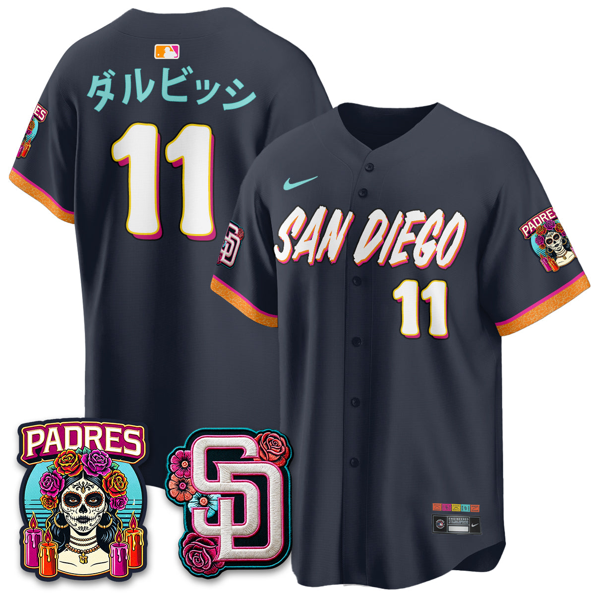 San Diego Padres 2026 City Connect Vapor Premier Limited Jersey - Stitched V2