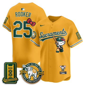 Athletics x Meow KT 2026 Vapor Limited Jersey - Stitched