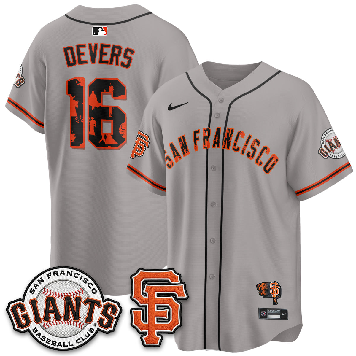 San Francisco Giants 2026 SW Vapor Limited Jersey - Stitched