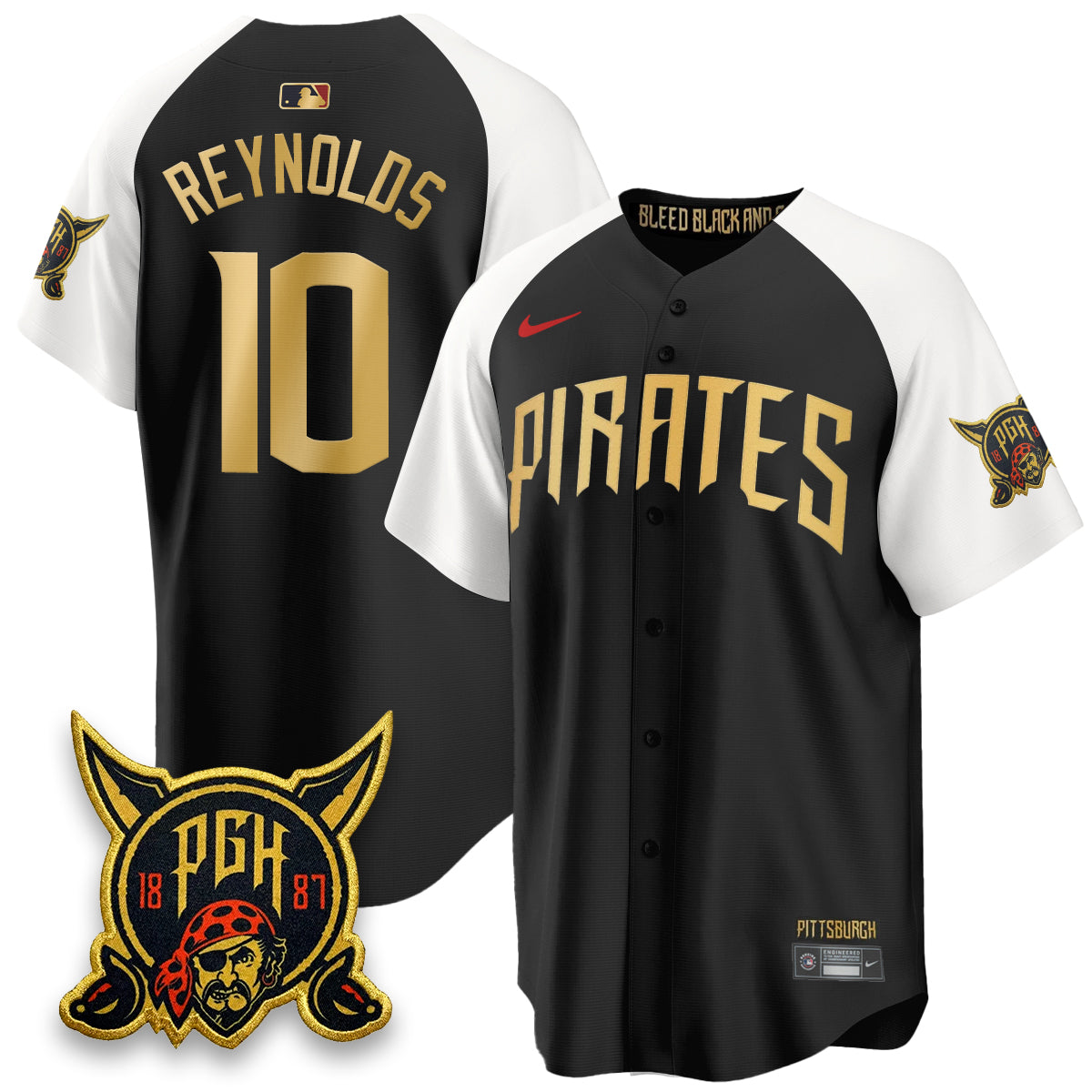 Pittsburgh Pirates 2026 City Connect Vapor Limited Jersey - Stitched
