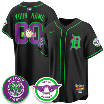 Detroit Tigers 2026 Space Ranger Edition Vapor Limited Custom Jersey - Stitched