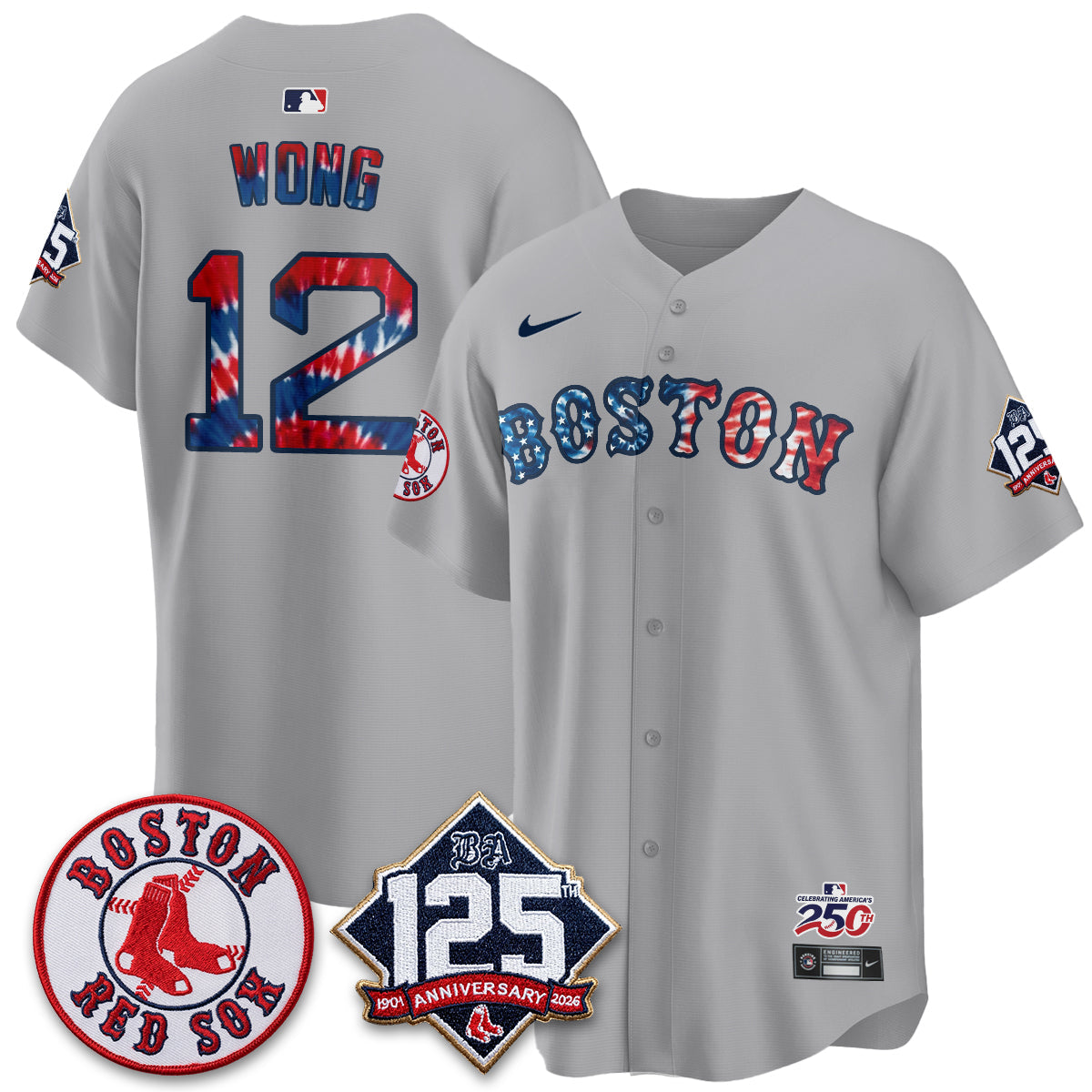 Boston Red Sox Americana 2026 Vapor Limited Jersey - Stitched