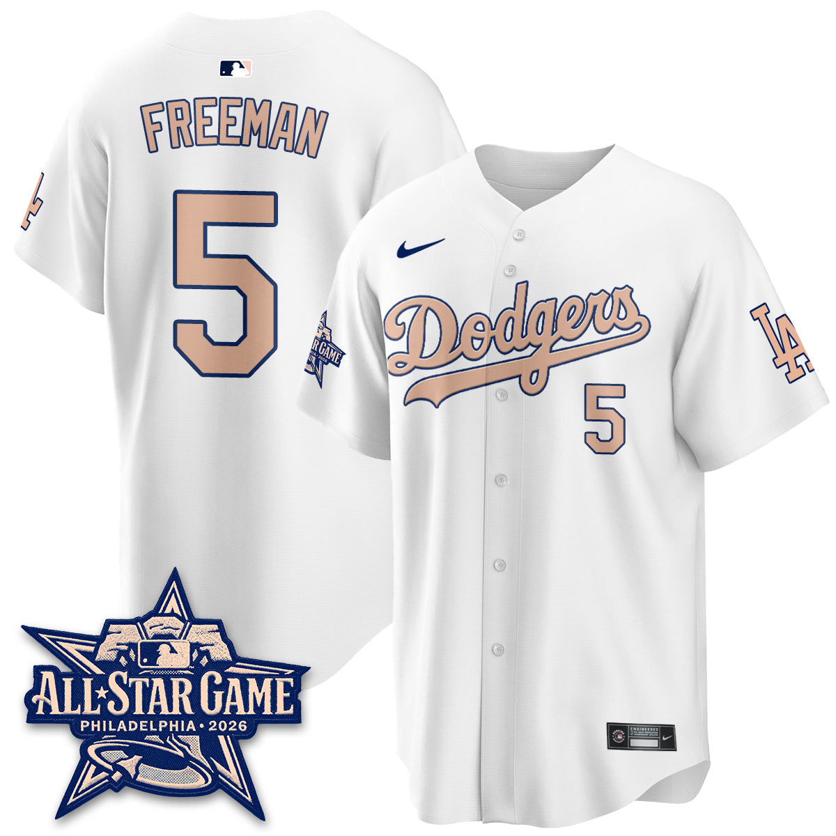 Los Angeles Dodgers All Star Game 2026 Vapor Jersey - Stitched-Cuztomshoes