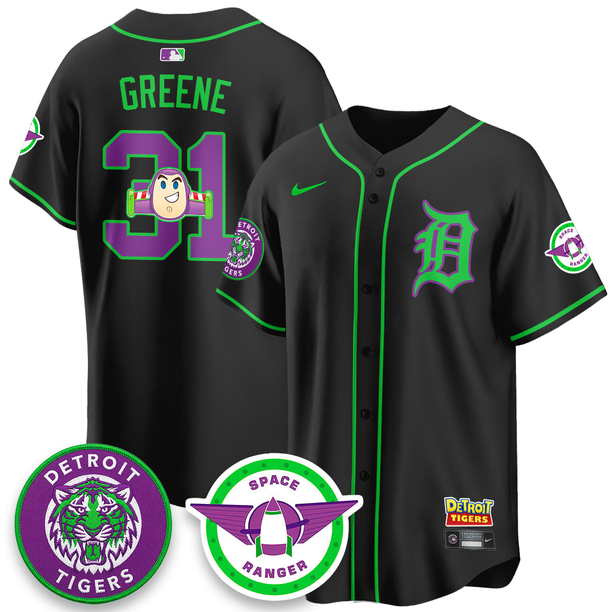 Detroit Tigers 2026 Space Ranger Edition Vapor Limited Jersey - Stitched