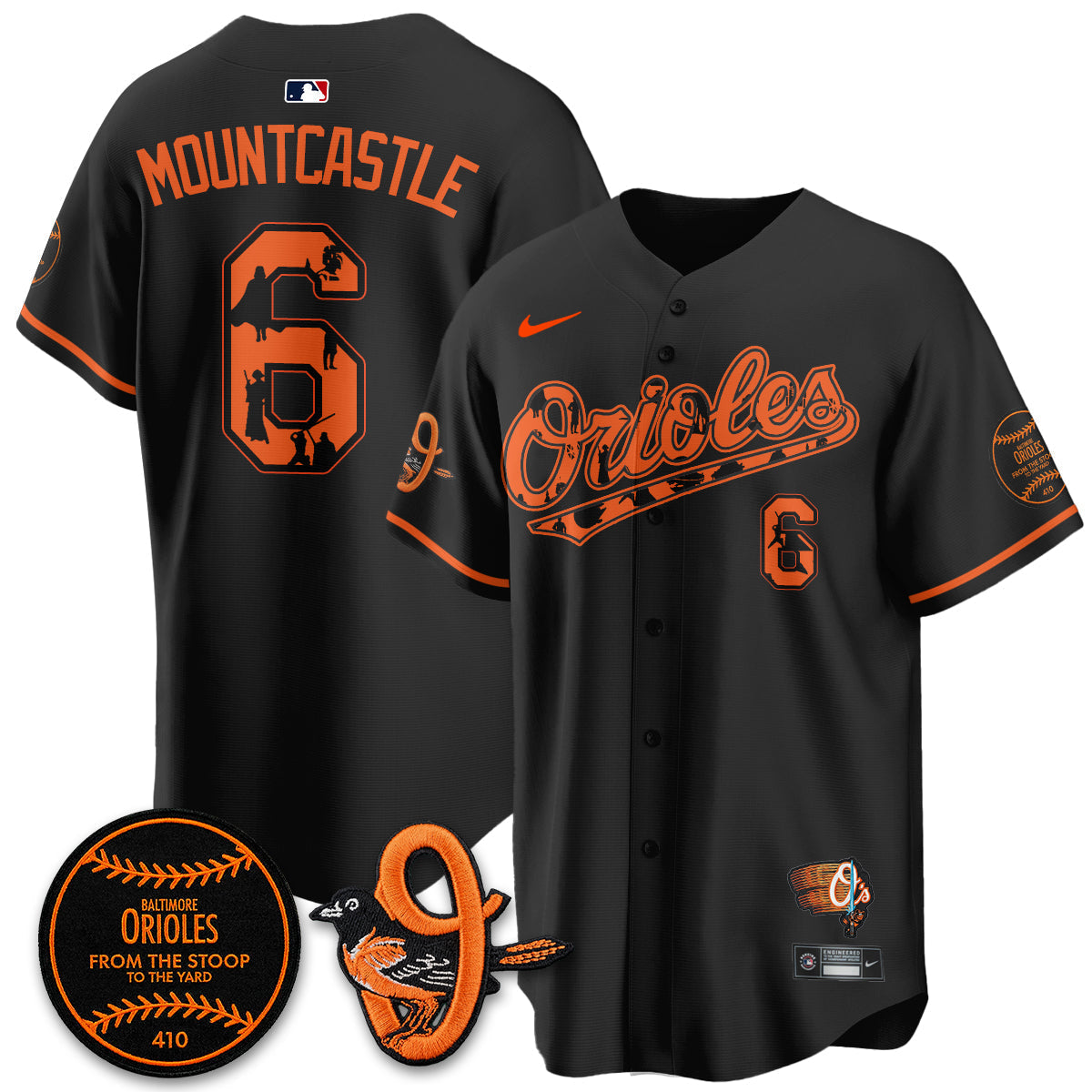 Baltimore Orioles x SW Vapor Premier Limited Jersey - Stitched