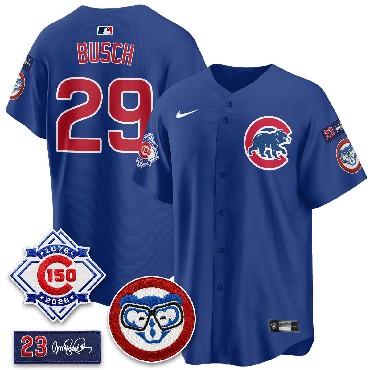 Chicago Cubs 150th Anniversary Holy Cow Vapor Premier Limited Jersey - Stitched