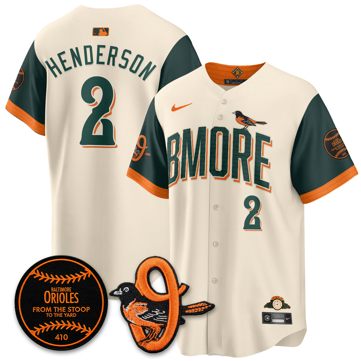 Baltimore Orioles 2026 City Connect Vapor Premier Limited Jersey - Stitched-Cuztomshoes