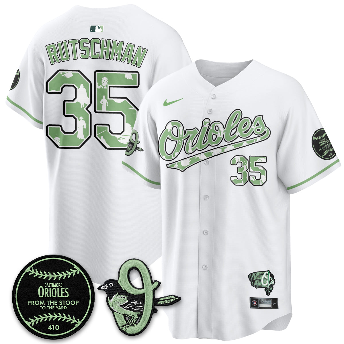 Baltimore Orioles x SW Vapor Premier Limited Jersey - Stitched