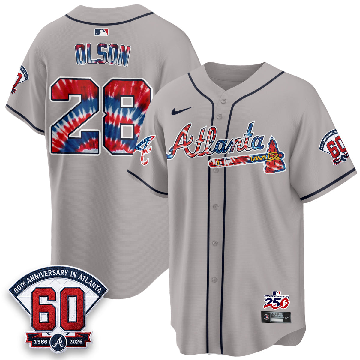 Atlanta Braves Americana 2026 Vapor Limited Jersey - Stitched