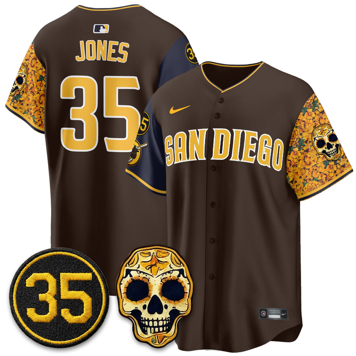 San Diego Padres 2026 City Connect - Remembering Randy Jones Vapor Limited Jersey - Stitched
