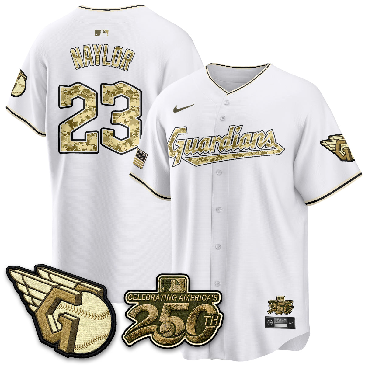 Cleveland Guardians Salute to Service 2026 Vapor Limited Jersey - Stitched