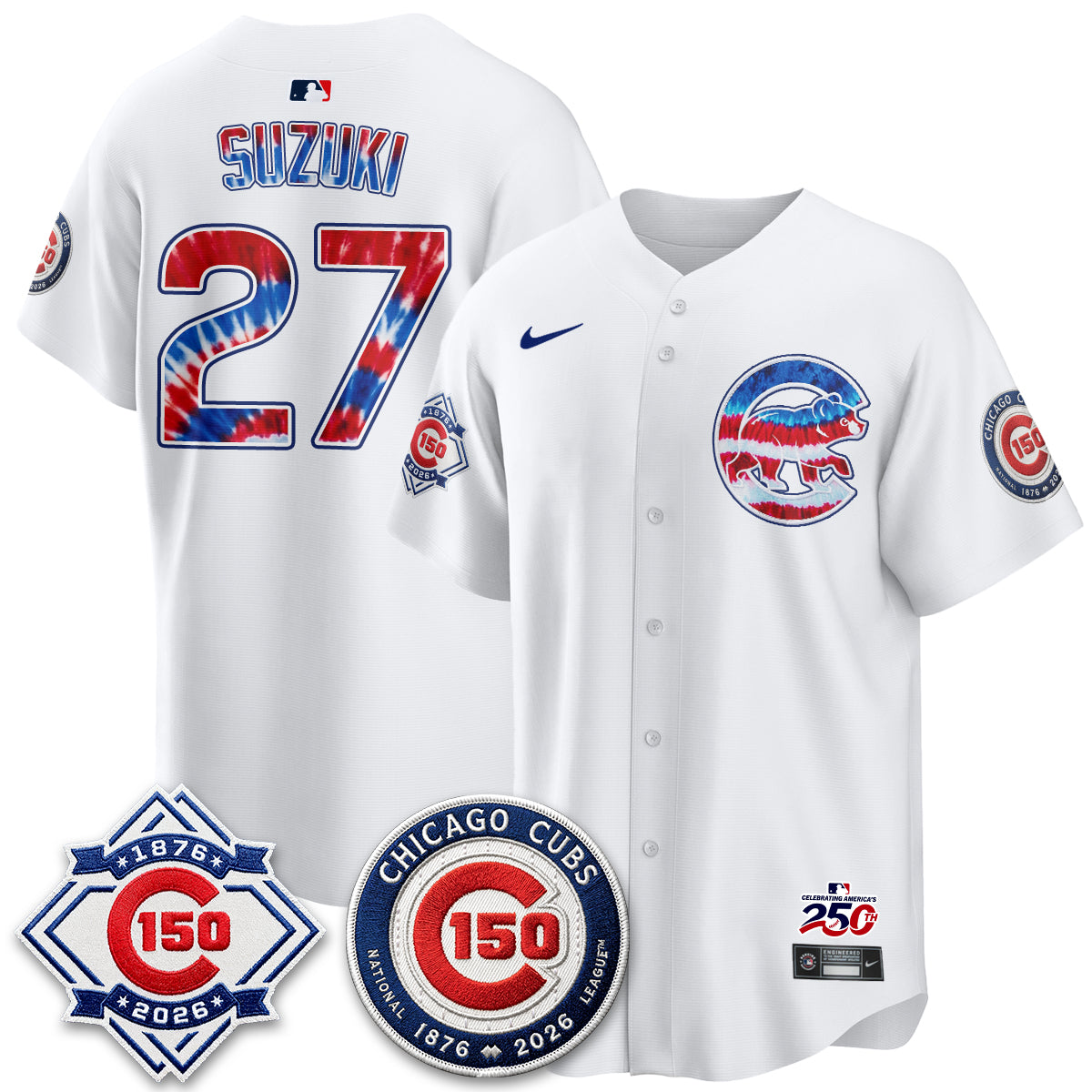 Chicago Cubs 2026 Americana Vapor Limited Jersey - Stitched