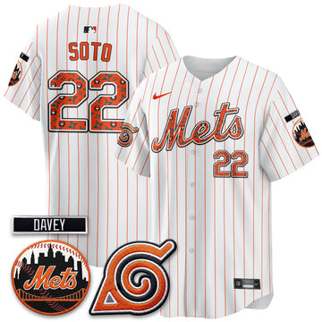 New York Mets x Naruto Nights 2026 Vapor Limited Jersey - Stitched V2