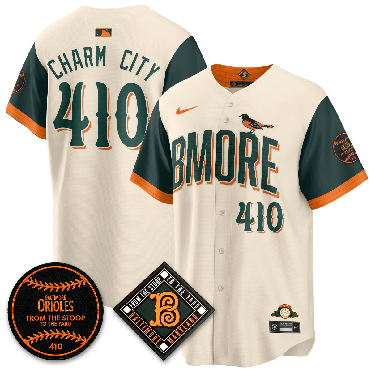 Baltimore Orioles 2026 City Connect Vapor Jersey - Stitched