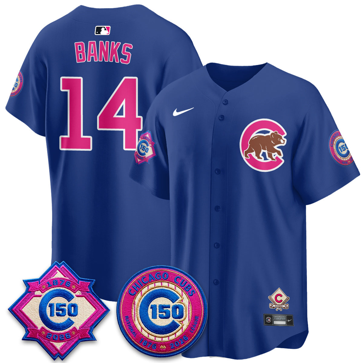 Chicago Cubs x "Graduation" Vapor Limited Jersey - Stitched