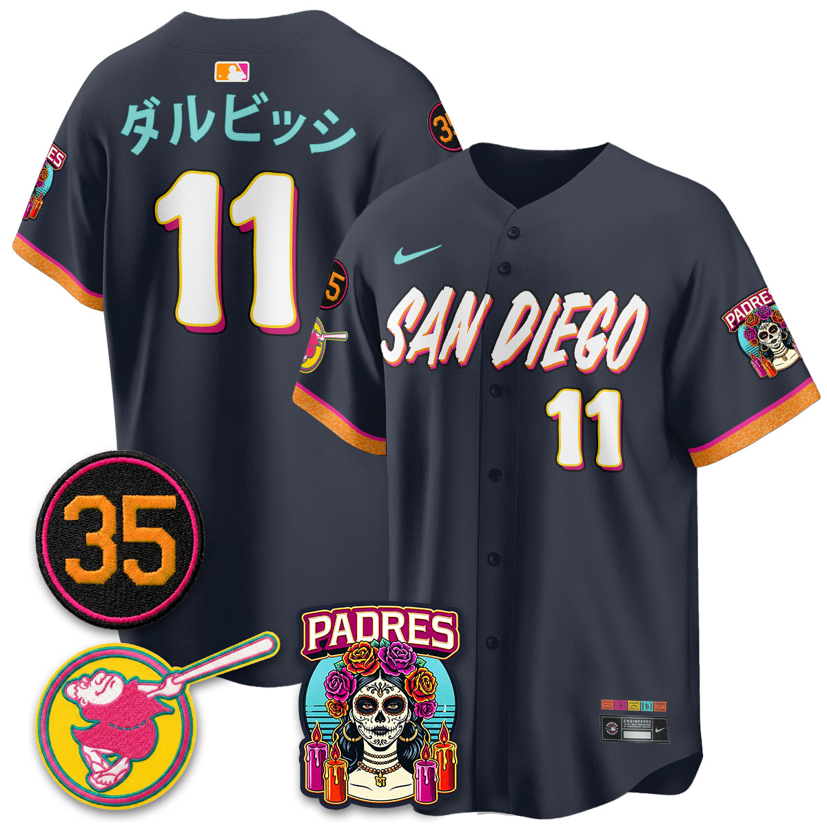 San Diego Padres 2026 City Connect Vapor Premier Limited Jersey - Stitched V2