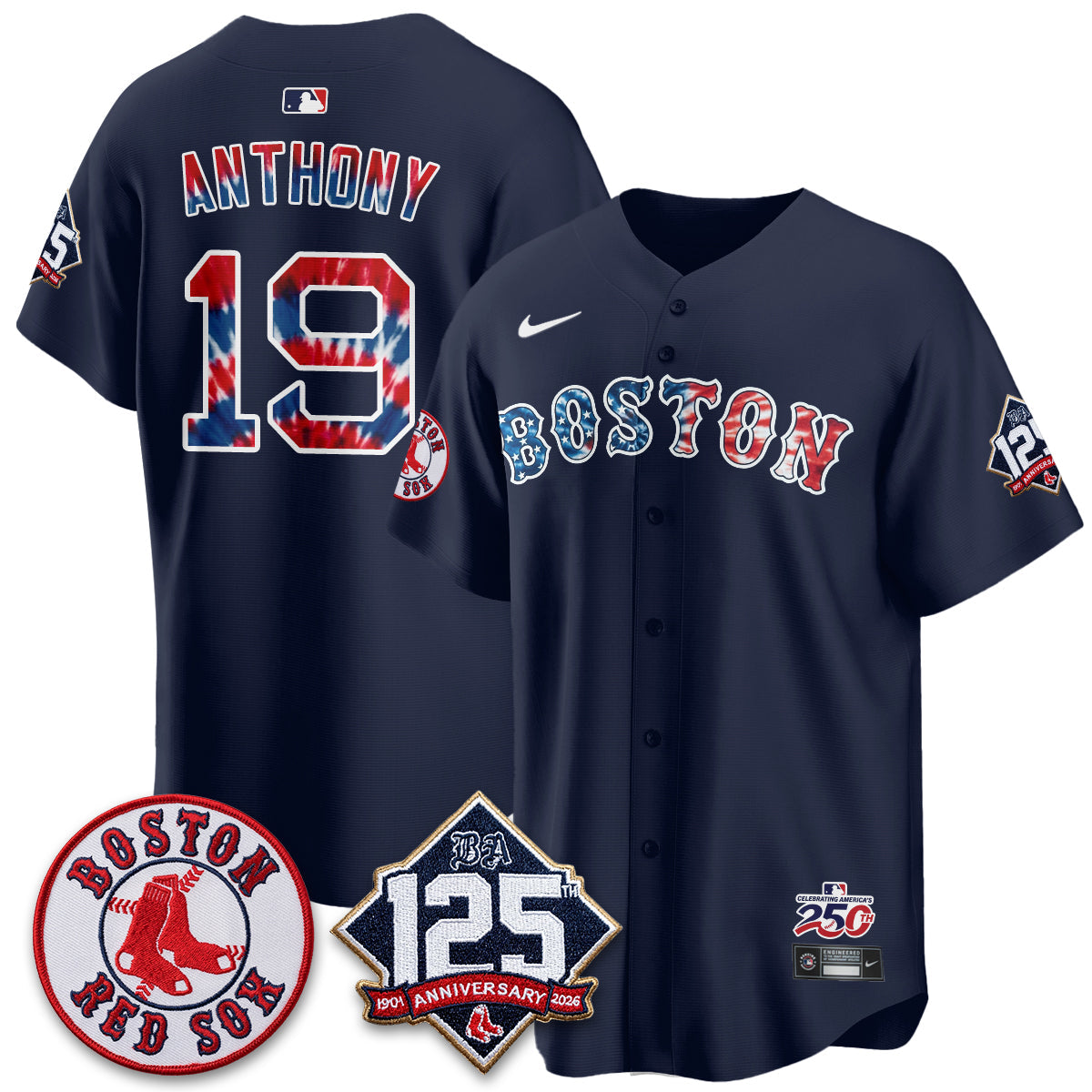 Boston Red Sox Americana 2026 Vapor Limited Jersey - Stitched