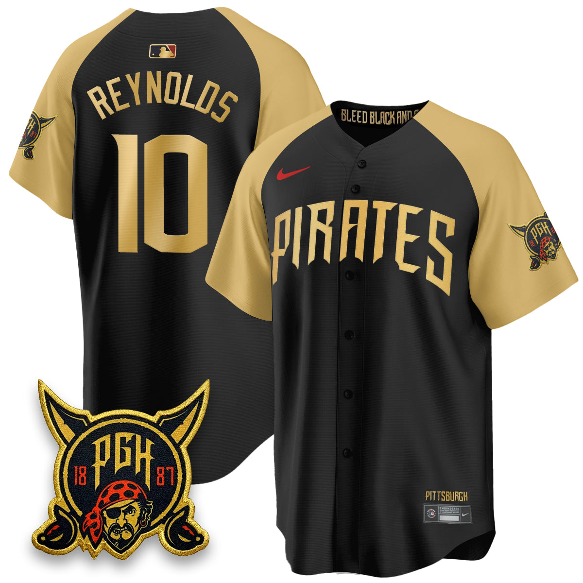 Pittsburgh Pirates 2026 City Connect Vapor Limited Jersey - Stitched