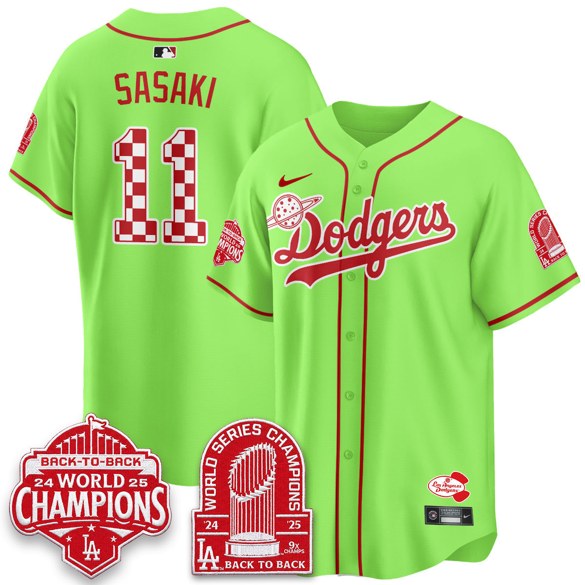 Los Angeles Dodgers 2026 Pizza Planet Vapor Limited Jersey - Stitched-Cuztomshoes
