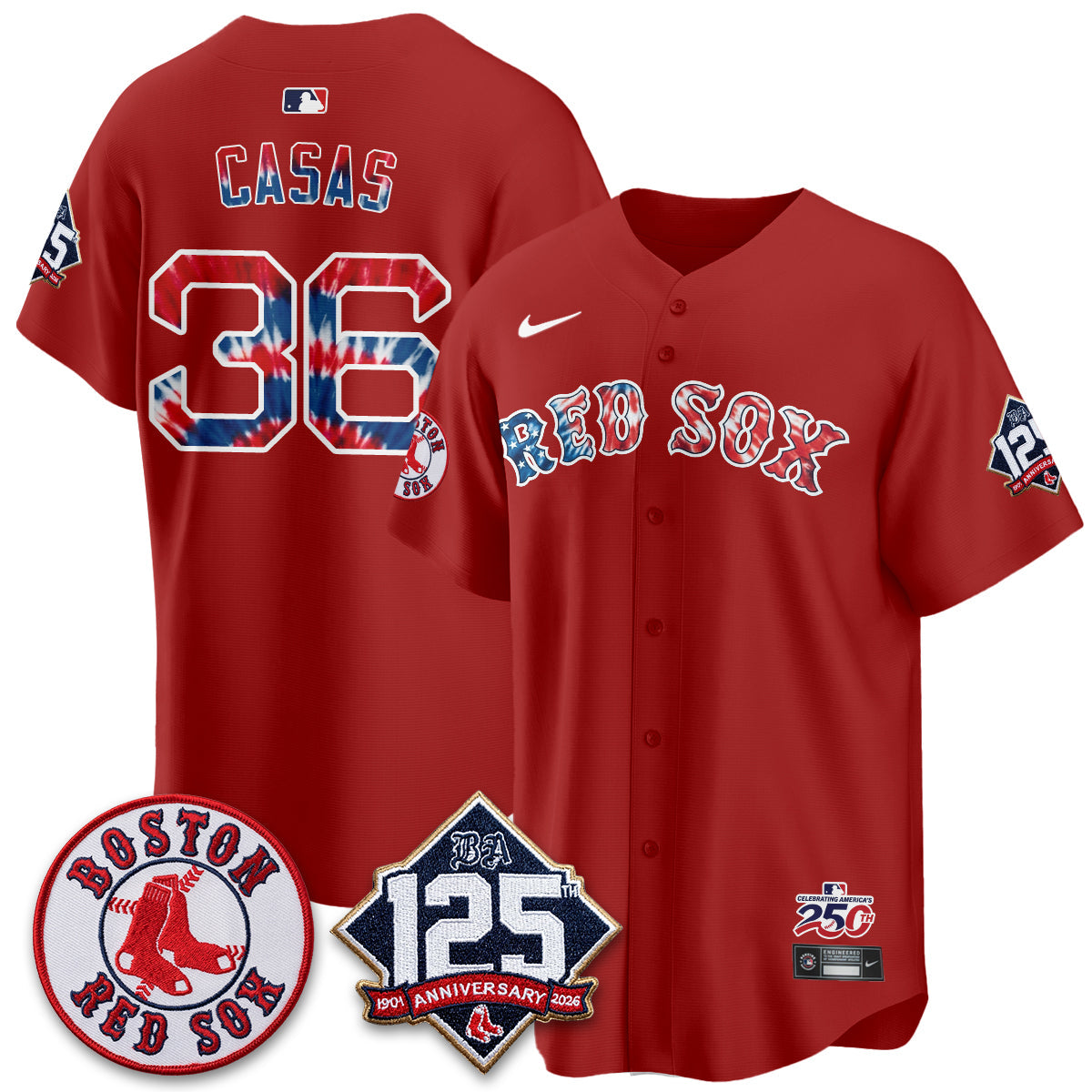 Boston Red Sox Americana 2026 Vapor Limited Jersey - Stitched
