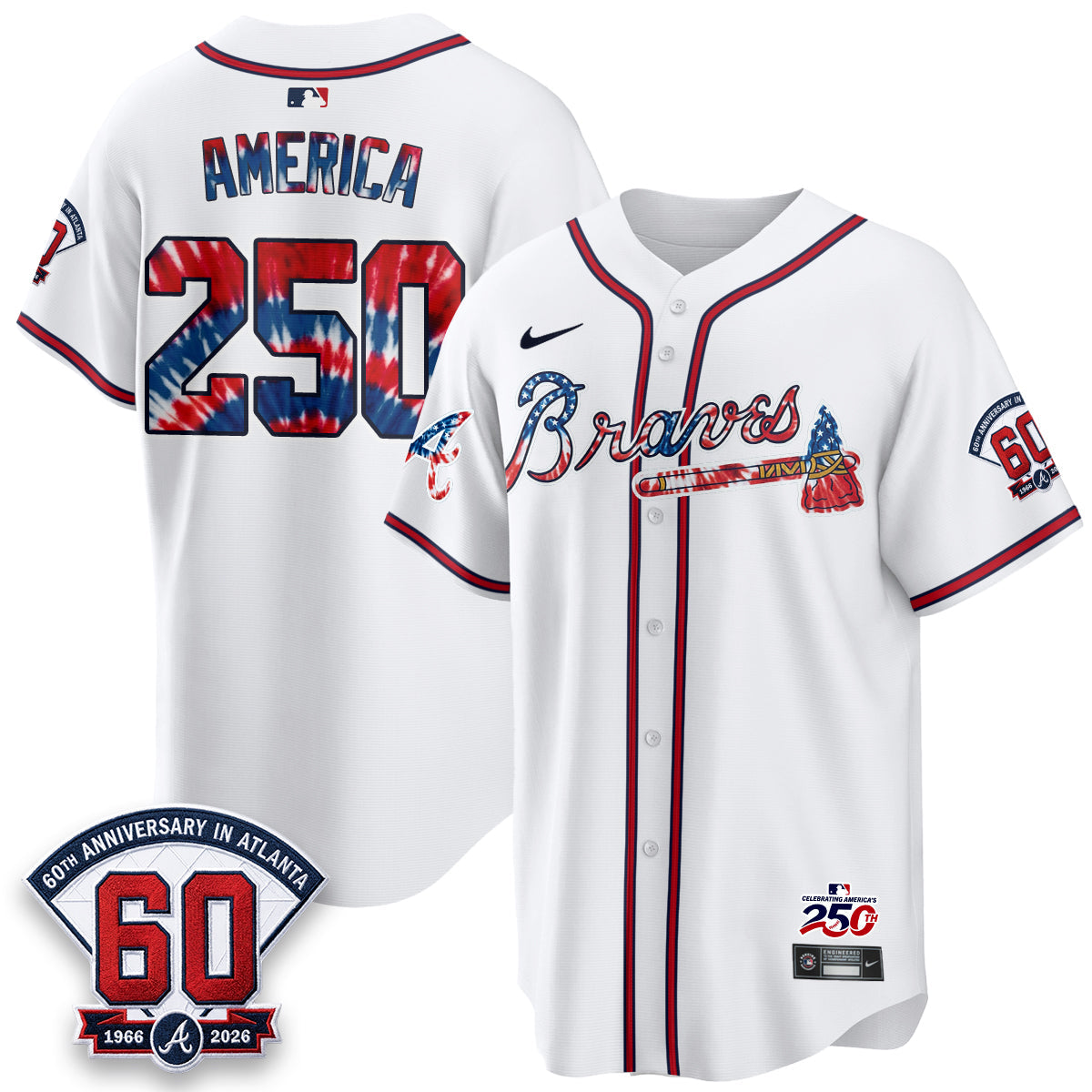 Atlanta Braves Americana 2026 Vapor Limited Jersey - Stitched