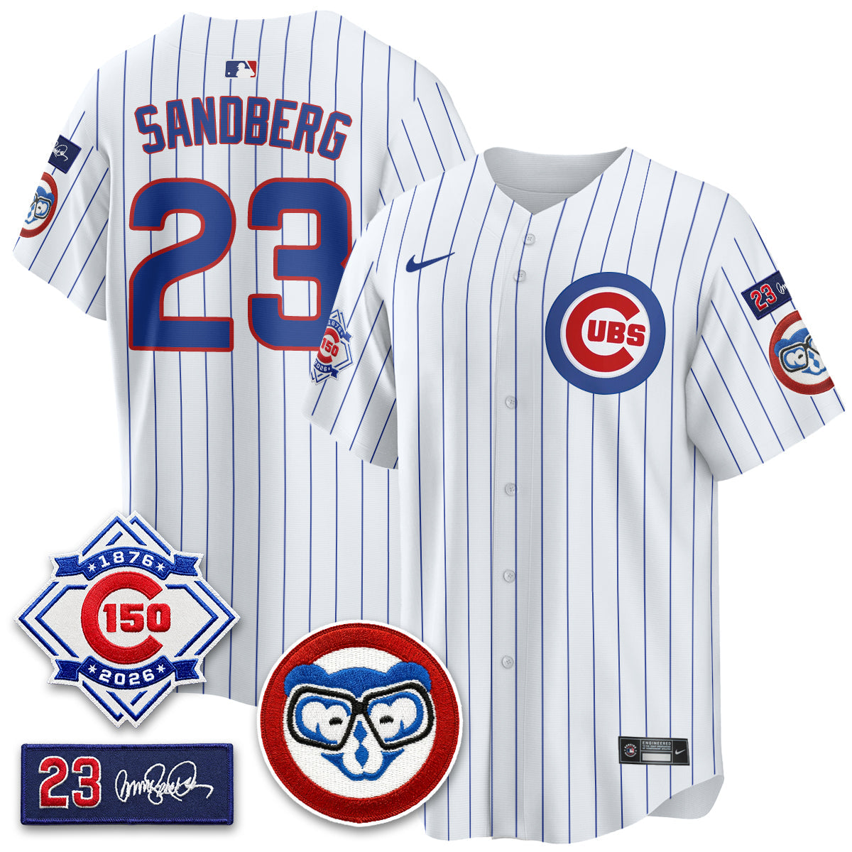 Chicago Cubs 150th Anniversary Holy Cow Vapor Premier Limited Jersey - Stitched