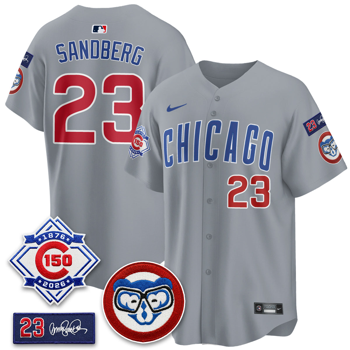 Chicago Cubs 150th Anniversary Holy Cow Vapor Premier Limited Jersey - Stitched