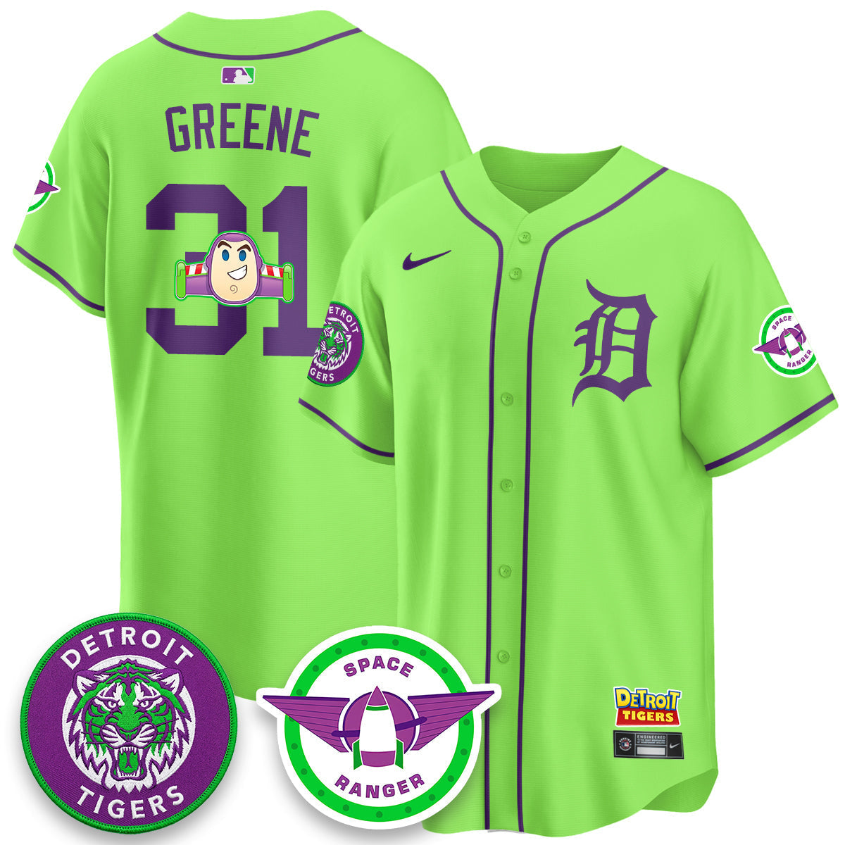 Detroit Tigers 2026 Space Ranger Edition Vapor Limited Jersey - Stitched
